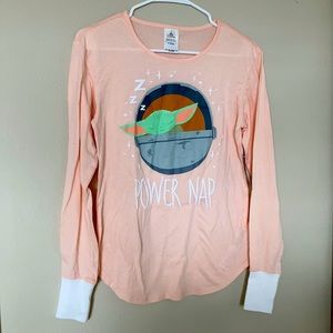 Baby Yoda power nap shirt